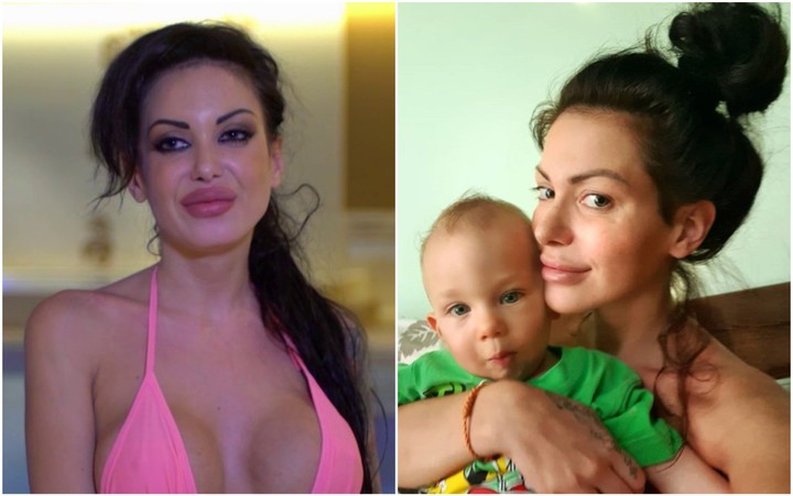 Simonka s mejkapom a bez mejkapu